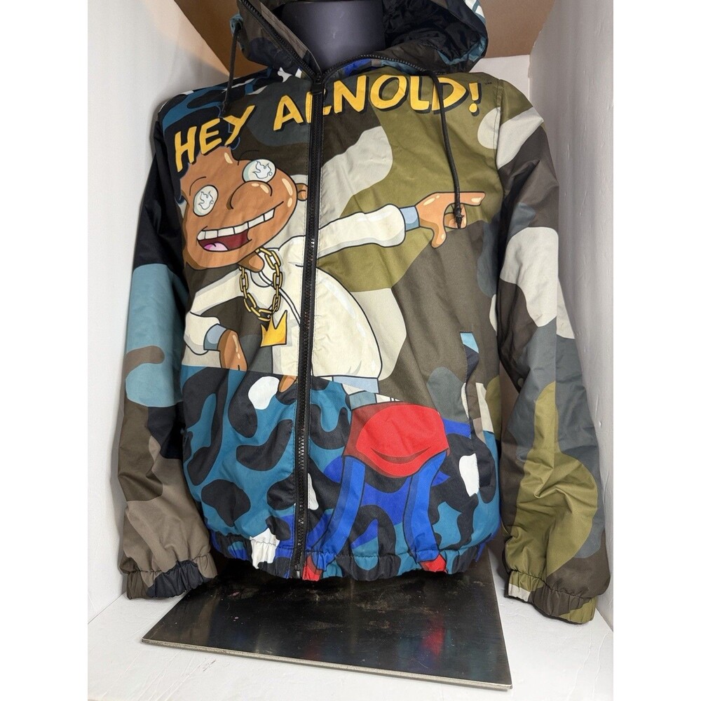 Members Only x Nickelodeon Hey Arnold Camouflage Hooded jacket